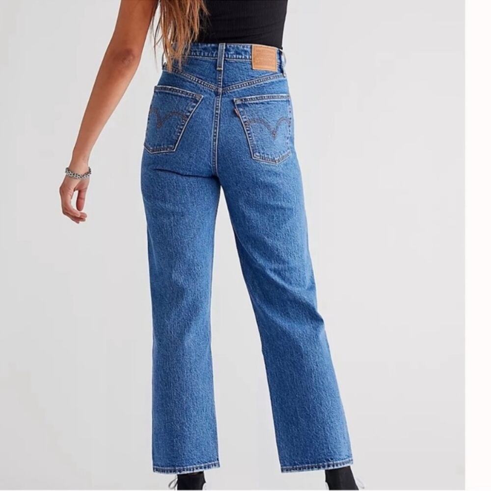 Levi’s Ribcage Straight Ankle Jeans 30